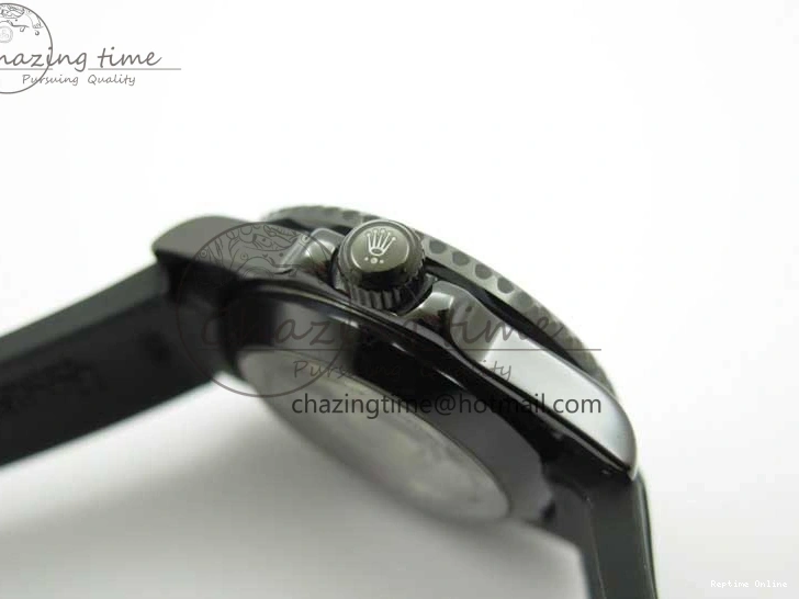0601 FashionForward Submariner 40mm Black Ceramic 5GF Best Edition Painting Dial on Black Rubber Strap SA 2467